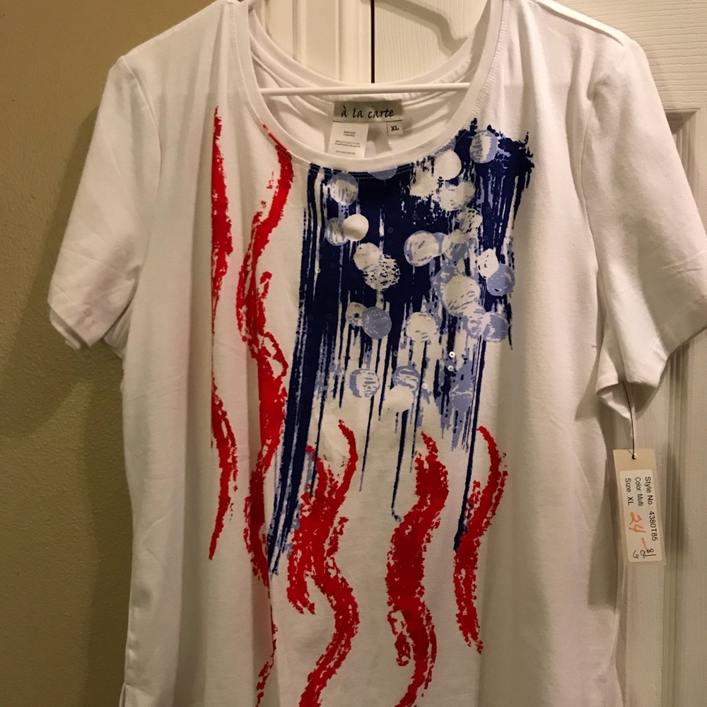A La Carte patriotic shirt